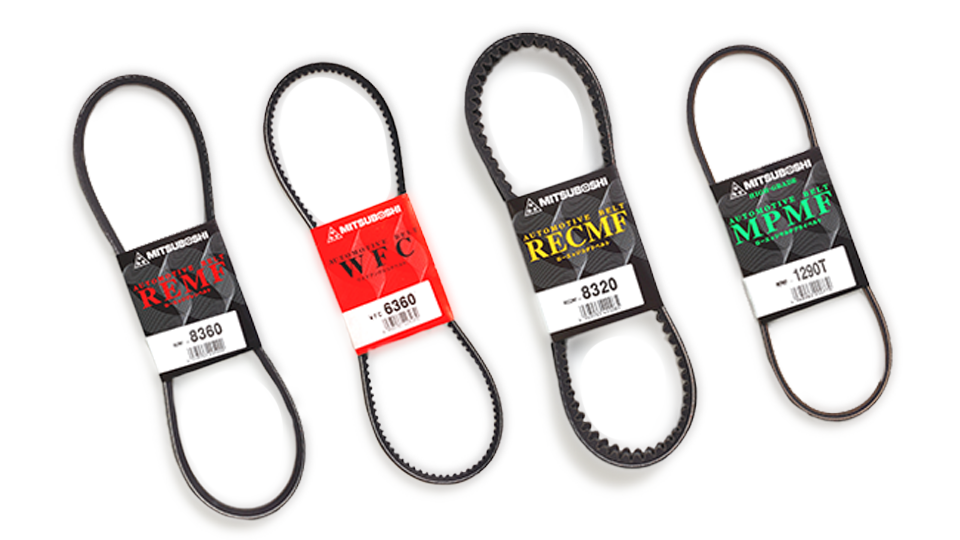 Raw Edge V-belts
