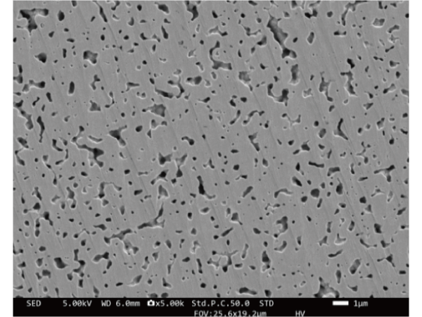 Cross-section: Pressure-less bonding